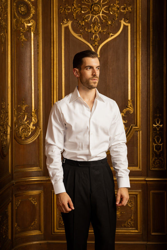 Dress Shirt in Snow White